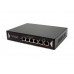 OHZ-GPOE-4千兆4口POE+2千兆網路轉換器 千兆4口POE+2千兆網口POE交換機 (內置電源) 監控專用網線智慧交換器poe 供電交換式集線器 網路交換機